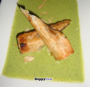 porcini cigars at Blossom Restaurant Chelsea in New York City