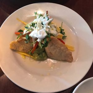 saye's favorite ❤️ White bean empanada at Blossom Restaurant Chelsea in New York City