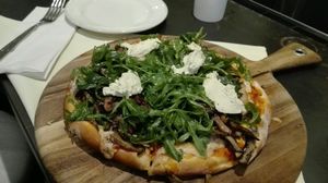 pizza at Blossom Restaurant Chelsea in New York City