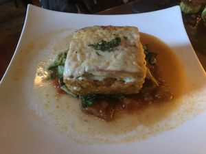 Lasagna  at Blossom Restaurant Chelsea in New York City