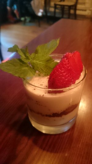 Tiramisu at Blossom Restaurant Chelsea in New York City