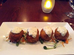 Cape Cod Cakes at Blossom Restaurant Chelsea in New York City