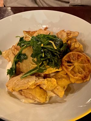  Crispy artichoke at Blossom Restaurant Chelsea in New York City