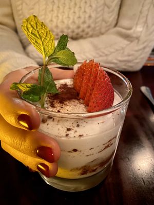 Tiramisu at Blossom Restaurant Chelsea in New York City