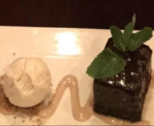 chocolate ganache  at Blossom Restaurant Chelsea in New York City