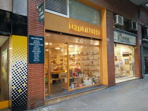 a view from the street at THELIVINGFOOD in Barcelona