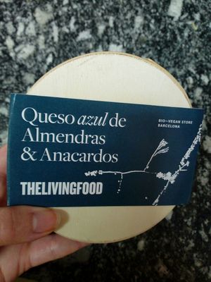 El queso azul (blue cheese) at THELIVINGFOOD in Barcelona