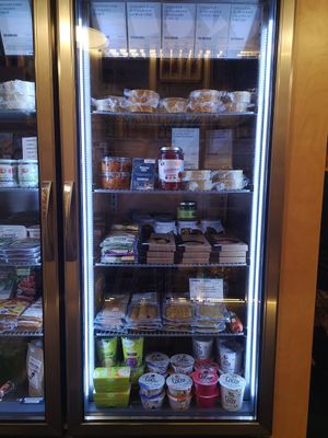 Other fridge! at THELIVINGFOOD in Barcelona