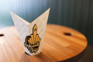 tables for chips at Reykjavik Chips in Reykjavik