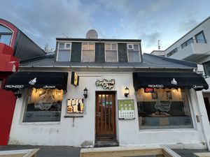 Outside  at Reykjavik Chips in Reykjavik