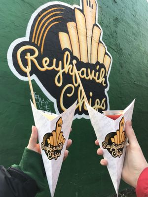 fries at Reykjavik Chips in Reykjavik