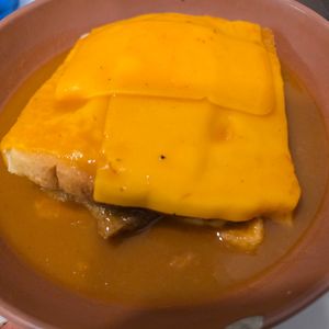 Traditional dish at Pausa Util in Braga