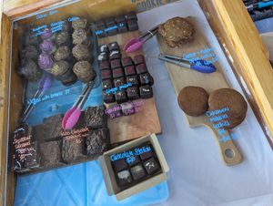 Sweet things at MOA Bakery Cakery in Oamaru
