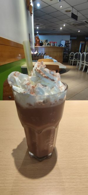 Chocolate smoothie at Nature's Recipe Cafe in Petaling Jaya