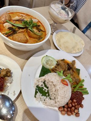 Forgot to take pic first cos we were too hungry😂  at Nature's Recipe Cafe in Petaling Jaya