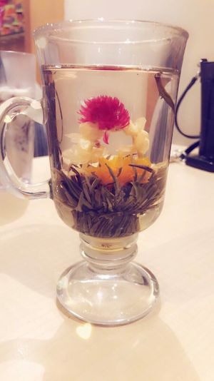 Flower tea at Nature's Recipe Cafe in Petaling Jaya