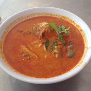 Curry Laksa at Nature's Recipe Cafe in Petaling Jaya