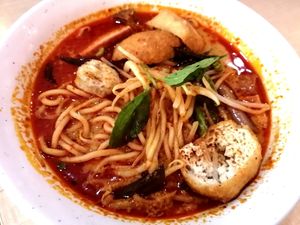 Curry noodles at Nature's Recipe Cafe in Petaling Jaya