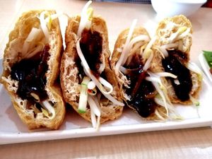 Tau pok at Nature's Recipe Cafe in Petaling Jaya