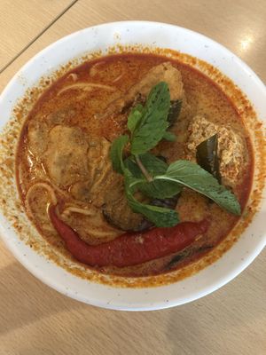 Curry Yong Tau Foo at Nature's Recipe Cafe in Petaling Jaya