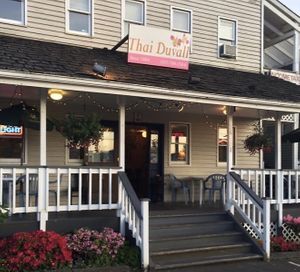 Great family owned Thai food restaurant that will make any dish vegan on request. at Thai Duvall in Duvall