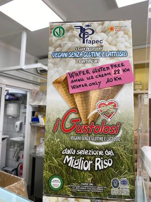 🌱 at Gelateria Italia in Rovinj