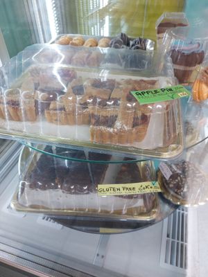 Vegan options clearly labelled at Gelateria Italia in Rovinj