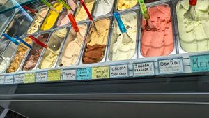  at Gelateria Italia in Rovinj