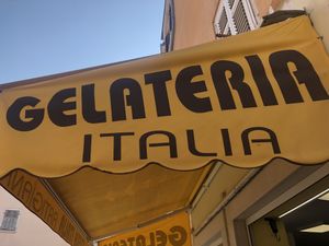 Ice cream heaven. at Gelateria Italia in Rovinj