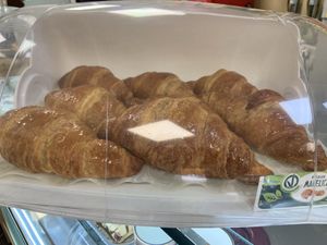Vegan croissants  at Gelateria Italia in Rovinj