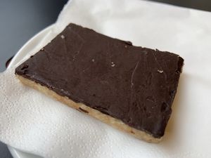 Chocolate coconut bar at Gelateria Italia in Rovinj