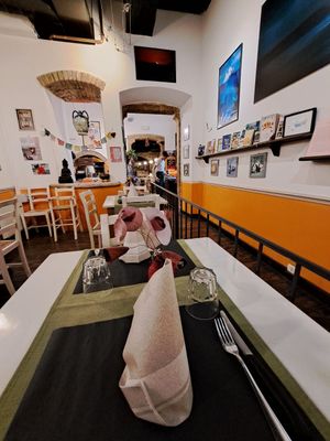  at Taverna dello Spagna  in Spoleto