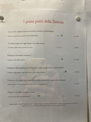   at Taverna dello Spagna  in Spoleto