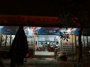 outside at Thien Y in Dong Hoi