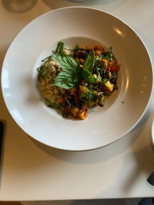 Vegan Special Ratatouille (I think) at Forage in Lakewood