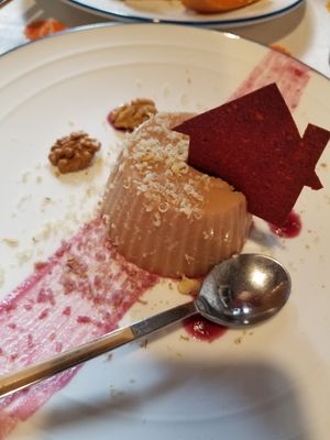 Pelamushi dessert at Palaty in Kutaisi