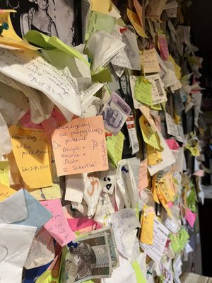 This is basically how all the walls in the main room look like😄 at Palaty in Kutaisi