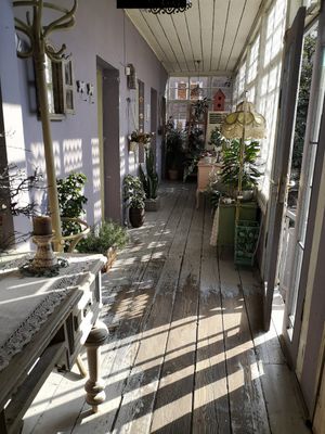 The entrance at Palaty in Kutaisi