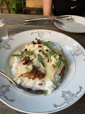 Nice food  at Kafe Leila in Tbilisi