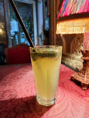 Fantastic lemonade at Kafe Leila in Tbilisi