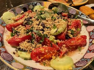 Leila  at Kafe Leila in Tbilisi