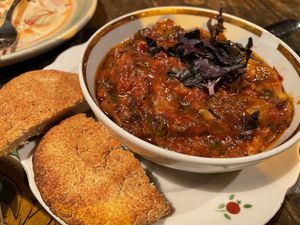 Leila  at Kafe Leila in Tbilisi