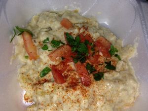 baba ganoush at Pita Corner in Lawrenceville