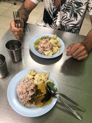 Super spicy and delicious vegan food at Jiya Chai in Phuket