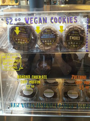 Cookies and more Deserts  at The Cold Pressery in Mississauga