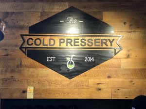 Cafe at The Cold Pressery in Mississauga