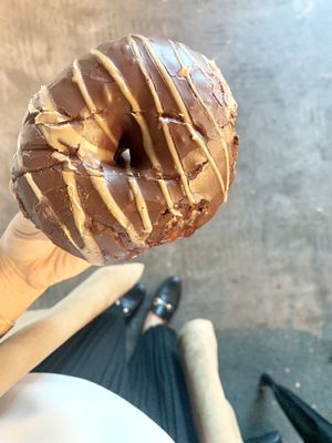 Peanut butter donut ! at The Cold Pressery in Mississauga