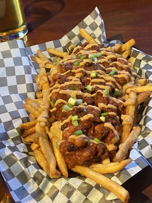 Chili Cheeze Fries at Black Water Bar in Portland