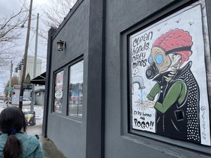 Art >>>>>  at Black Water Bar in Portland