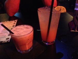 cocktails  at Black Water Bar in Portland